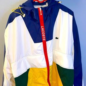 Men’s Lacoste windbreaker jacket